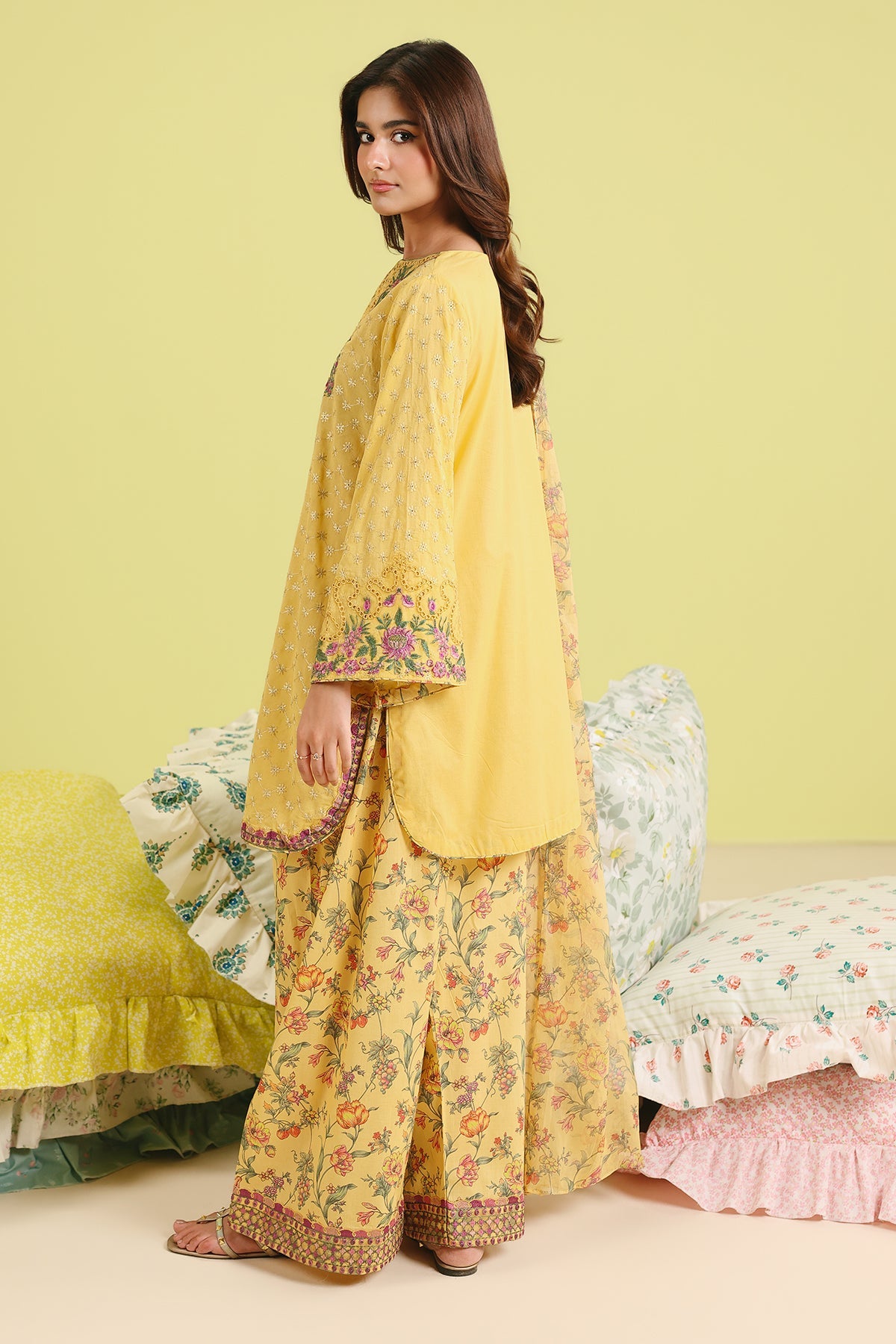 3-PC Chikankari Embroidered LawnCNP-6-268