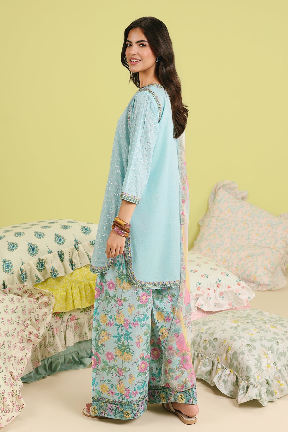 3-PC Chikankari Embroidered Lawn CNP-6-266