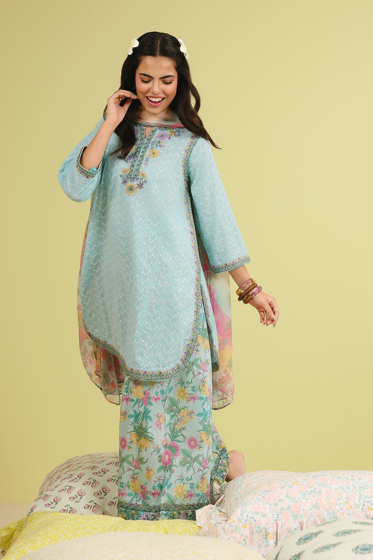 3-PC Chikankari Embroidered Lawn CNP-6-266