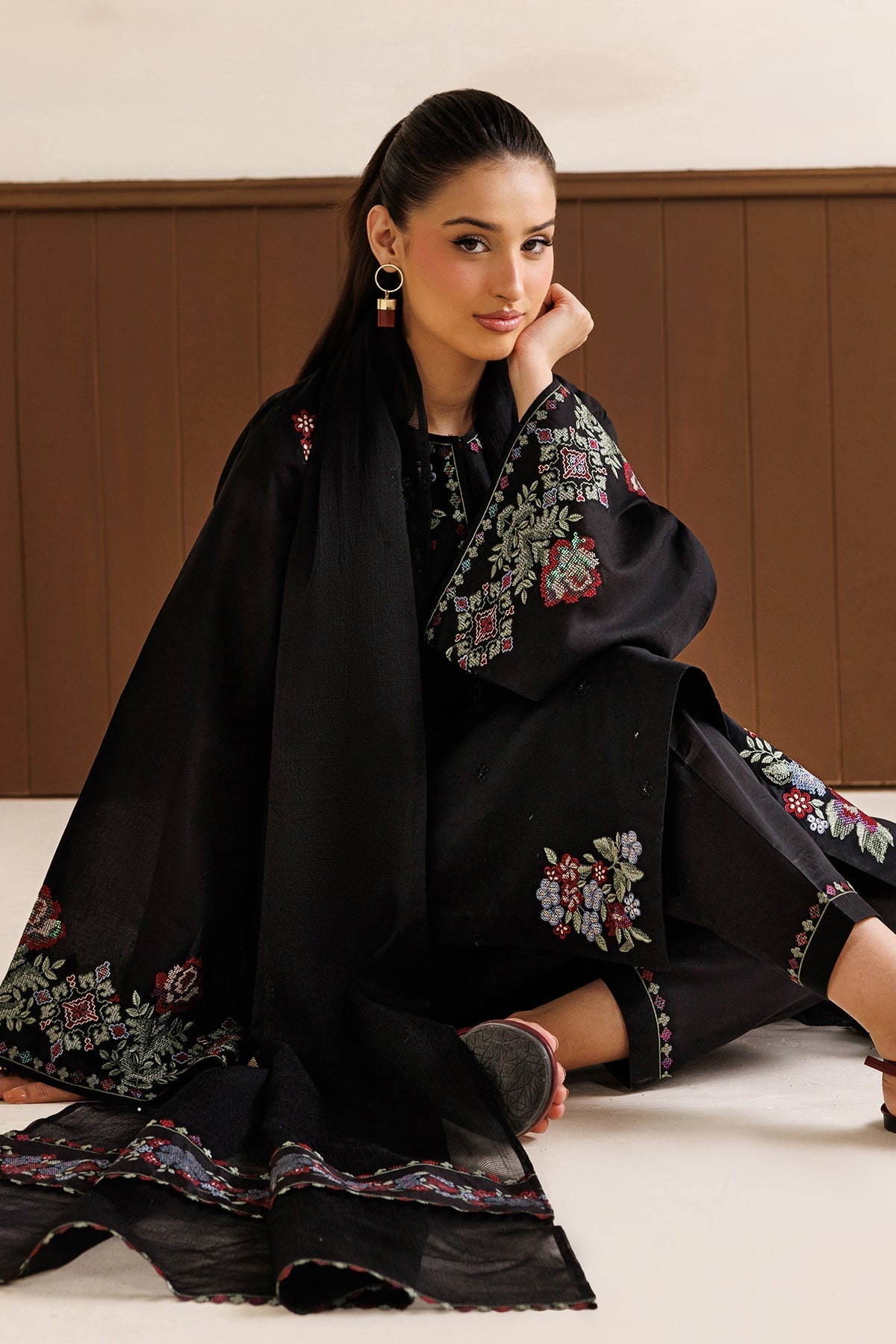 EMBROIDERED LAWN PR-1338
