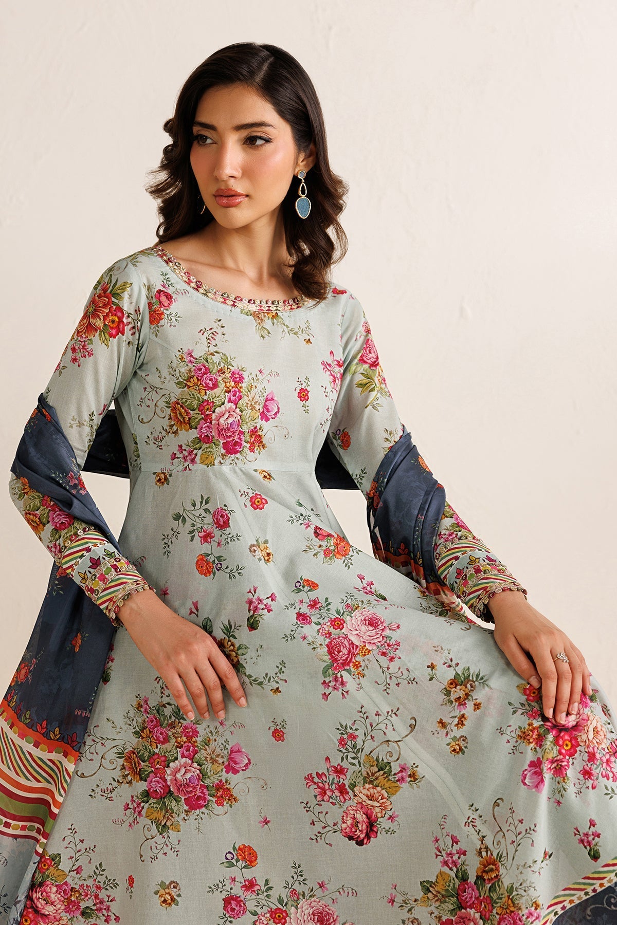 EMBROIDERED LAWN PR-1341