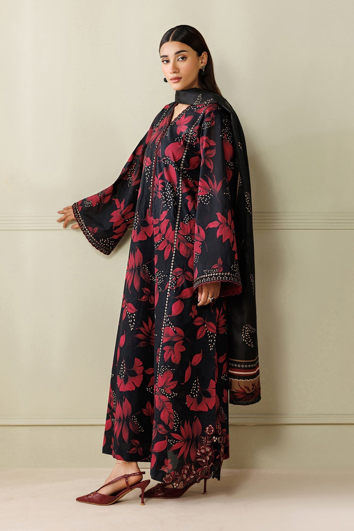 EMBROIDERED LAWN PR-1276
