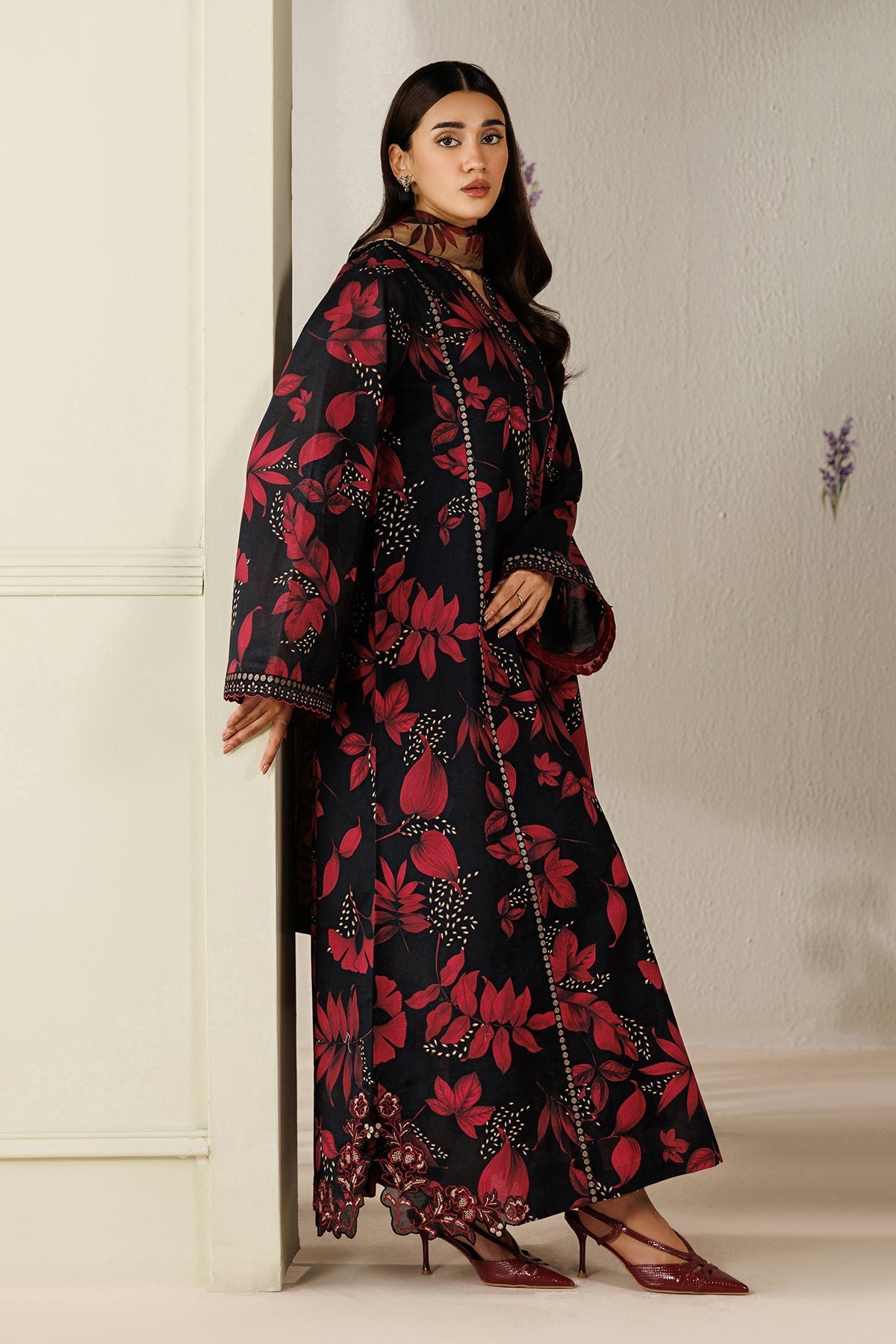 EMBROIDERED LAWN PR-1276