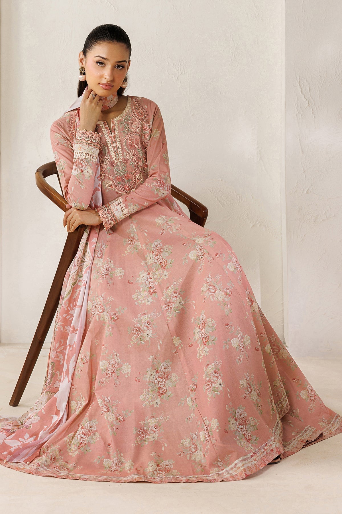 EMBROIDERED LAWN PR-1342