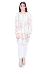 Off White 1 Piece Khadi Net Shirt GLAMOUR-17-14