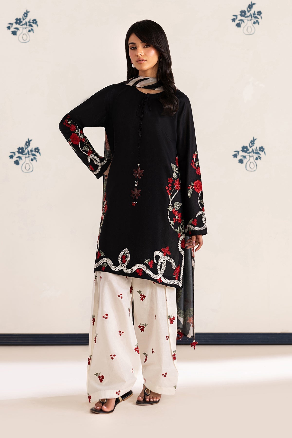 EMBROIDERED LAWN PR-1330