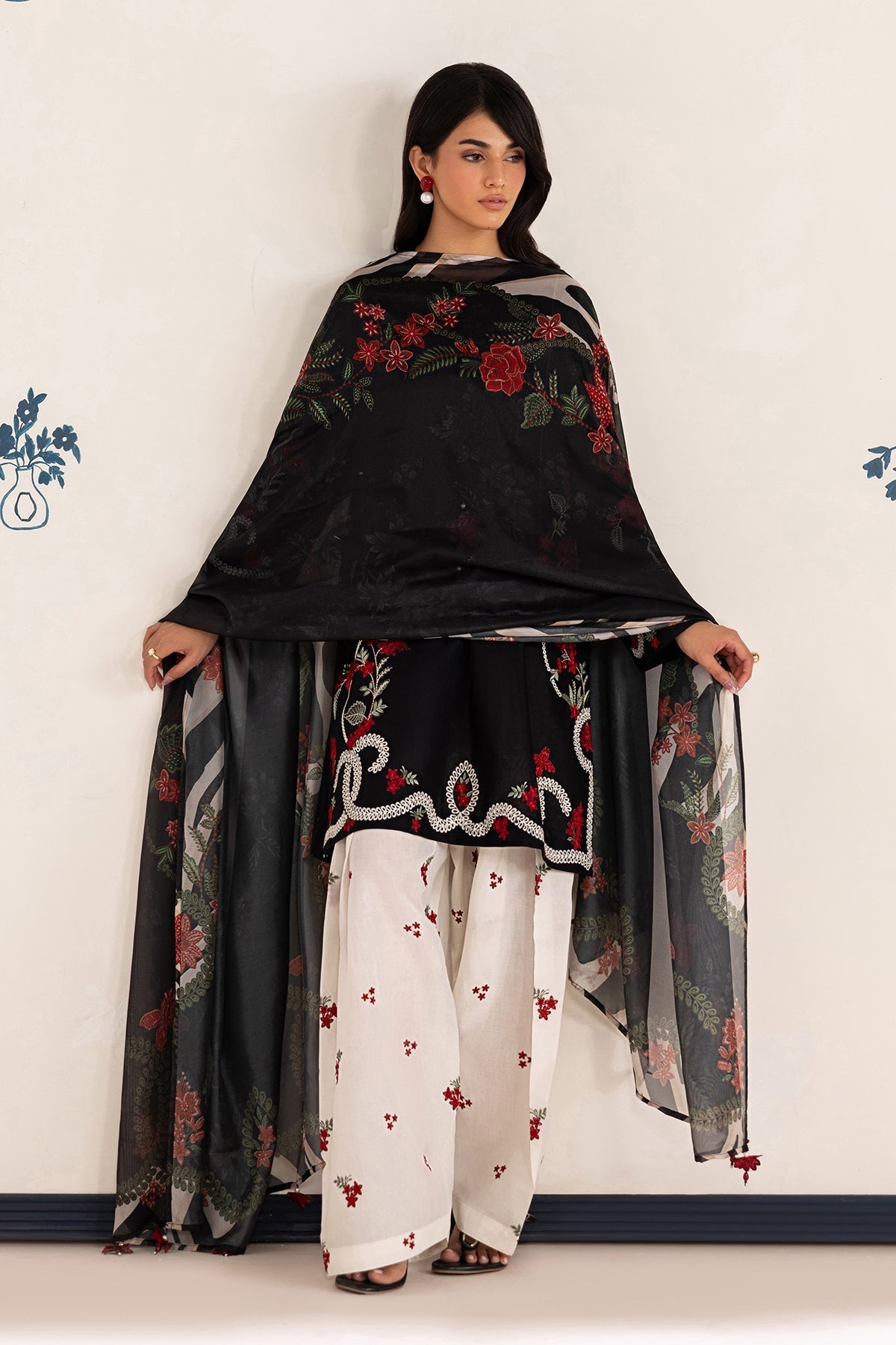 EMBROIDERED LAWN PR-1330