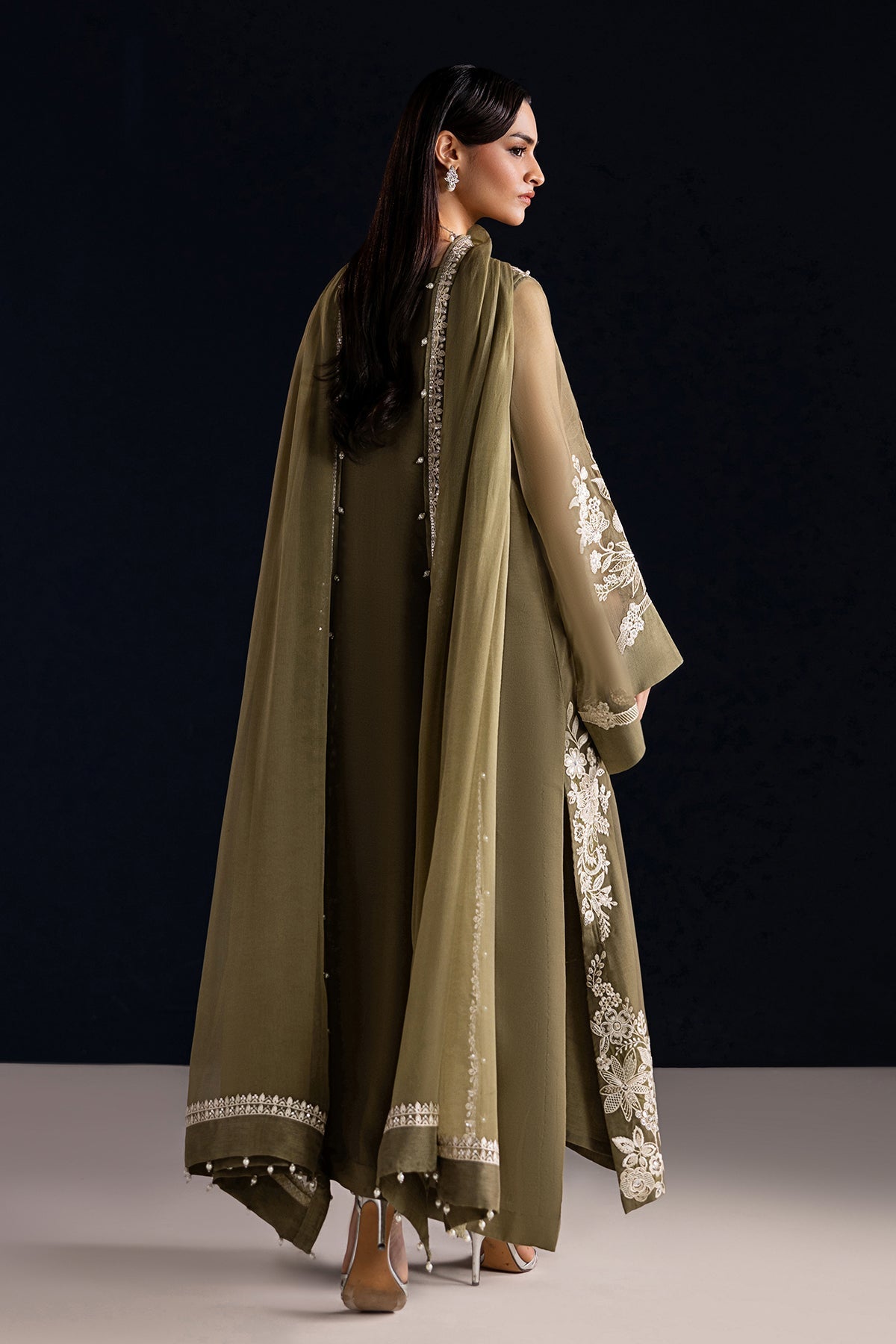 EMBROIDERED CHIFFON PR-1323