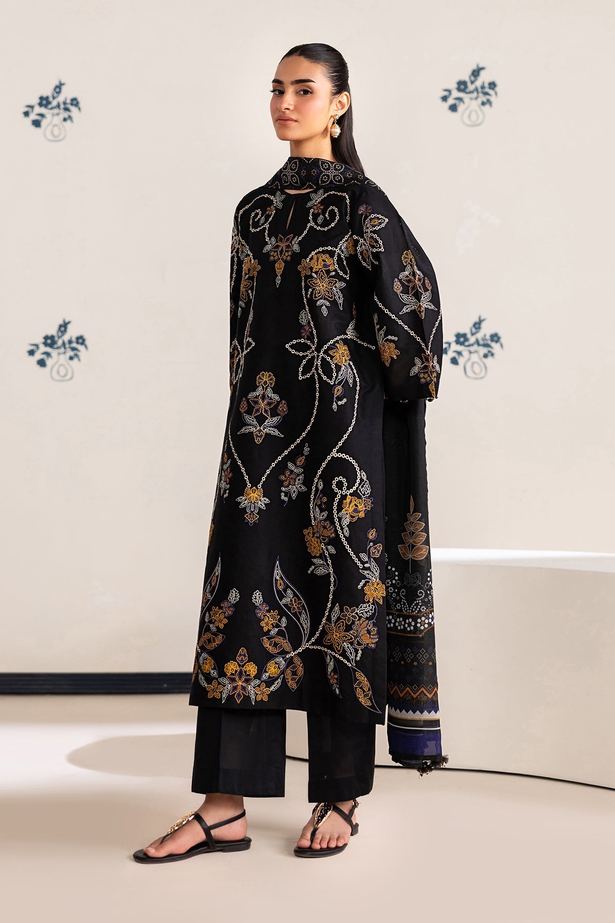 EMBROIDERED LAWN PR-1331