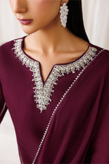 EMBROIDERED CHIFFON EN-1292