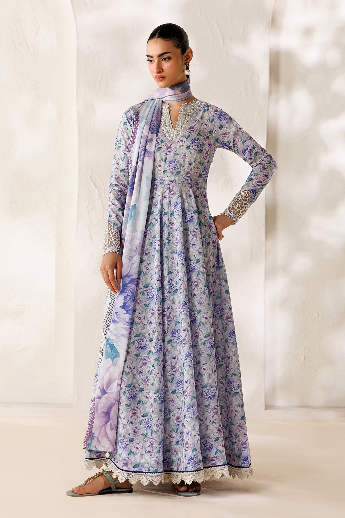 EMBROIDERED LAWN PR-1347
