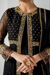 EMBROIDERED CHIFFON PR-1164