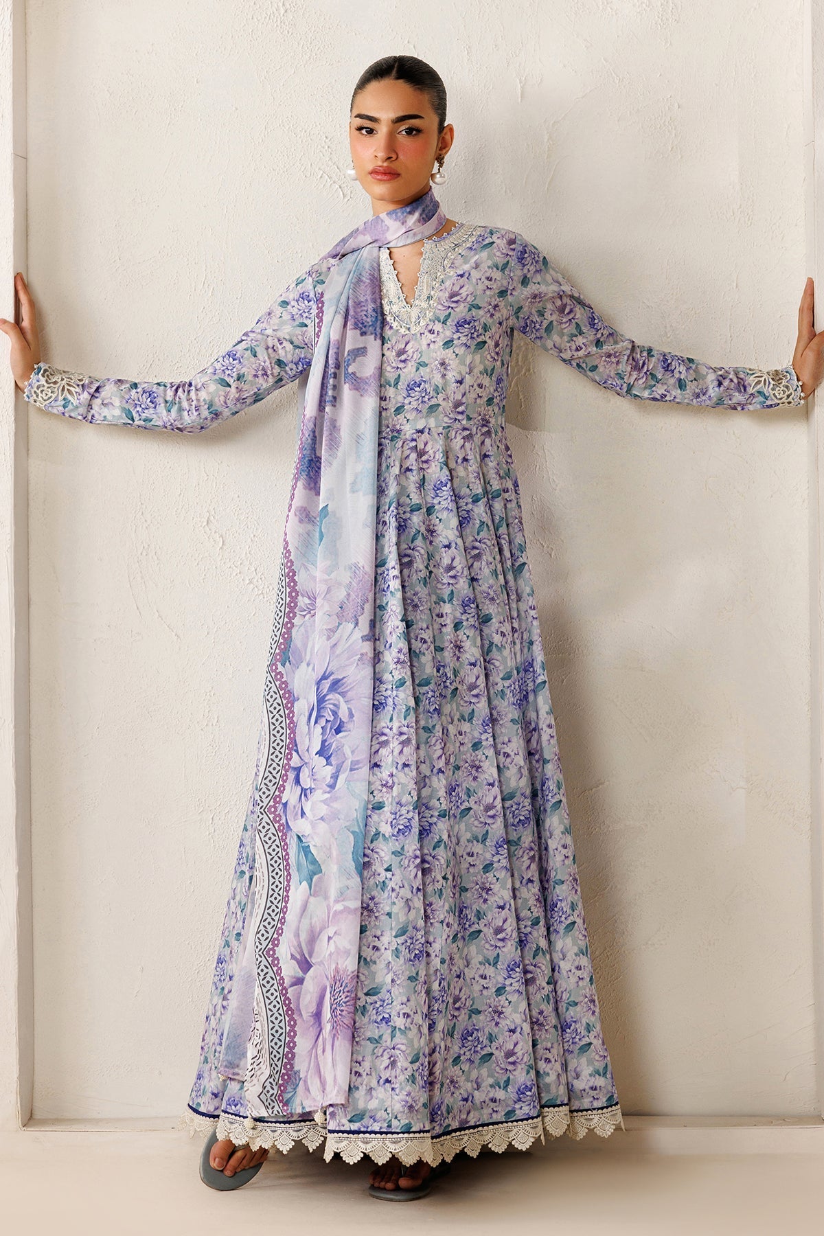 EMBROIDERED LAWN PR-1347