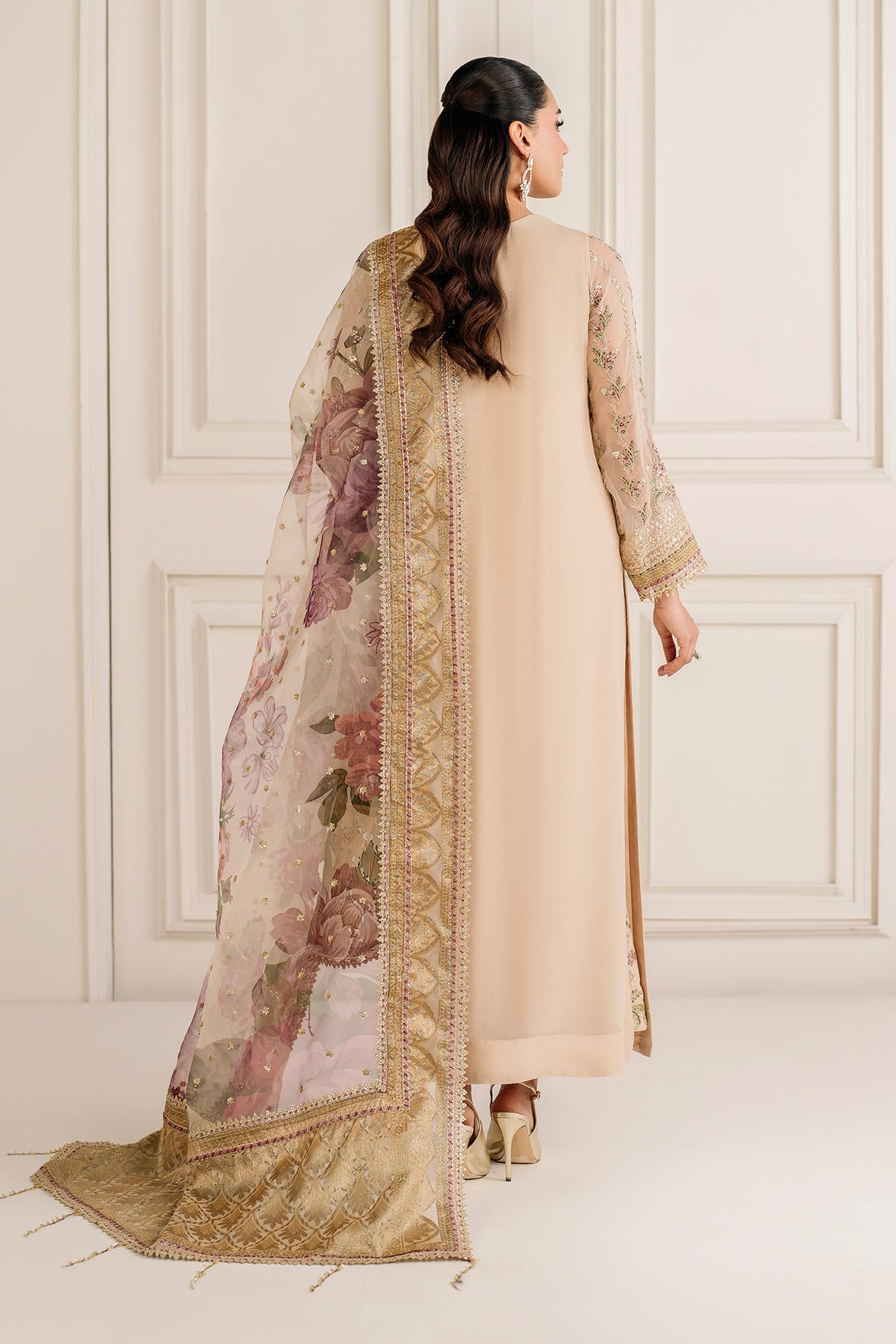 EMBROIDERED CHIFFON PR-1137