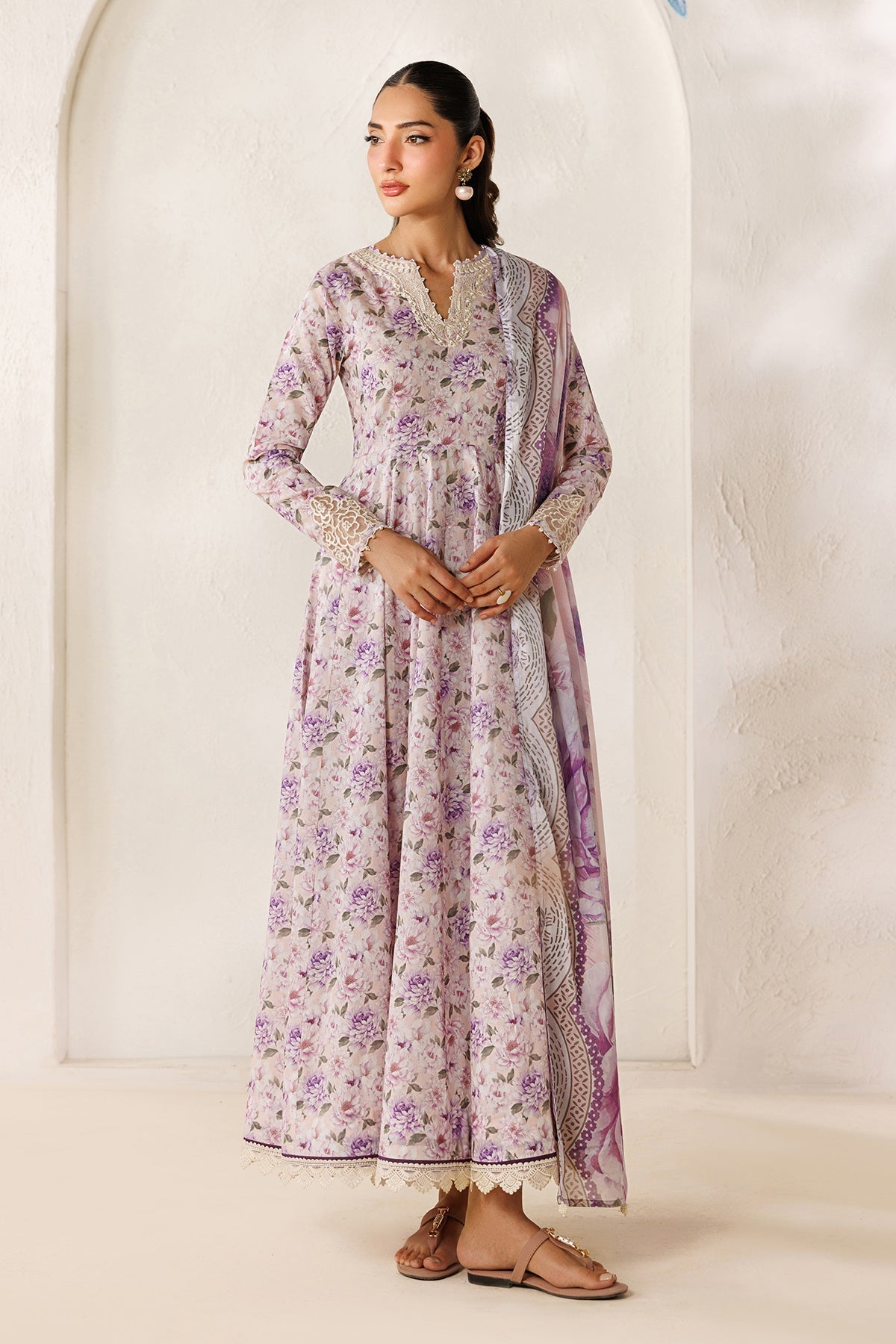 EMBROIDERED LAWN PR-1348