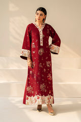 EMBROIDERED RAW SILK PR-1177