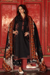 3-PC Stitched Embroidered Linen Collection  ANW7-02P