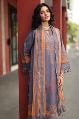 3-PC Stitched Embroidered Lawn  CC6-19P