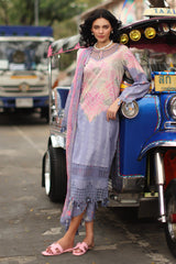 3-PC Stitched Embroidered Lawn  CC6-22P