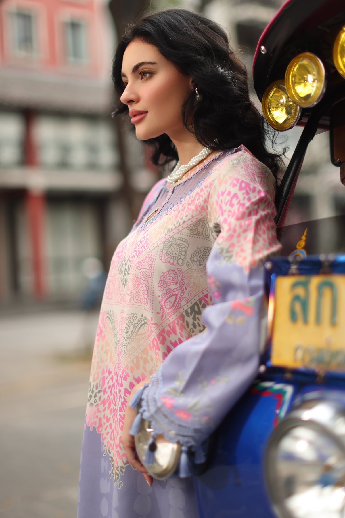 3-PC Stitched Embroidered Lawn  CC6-22P
