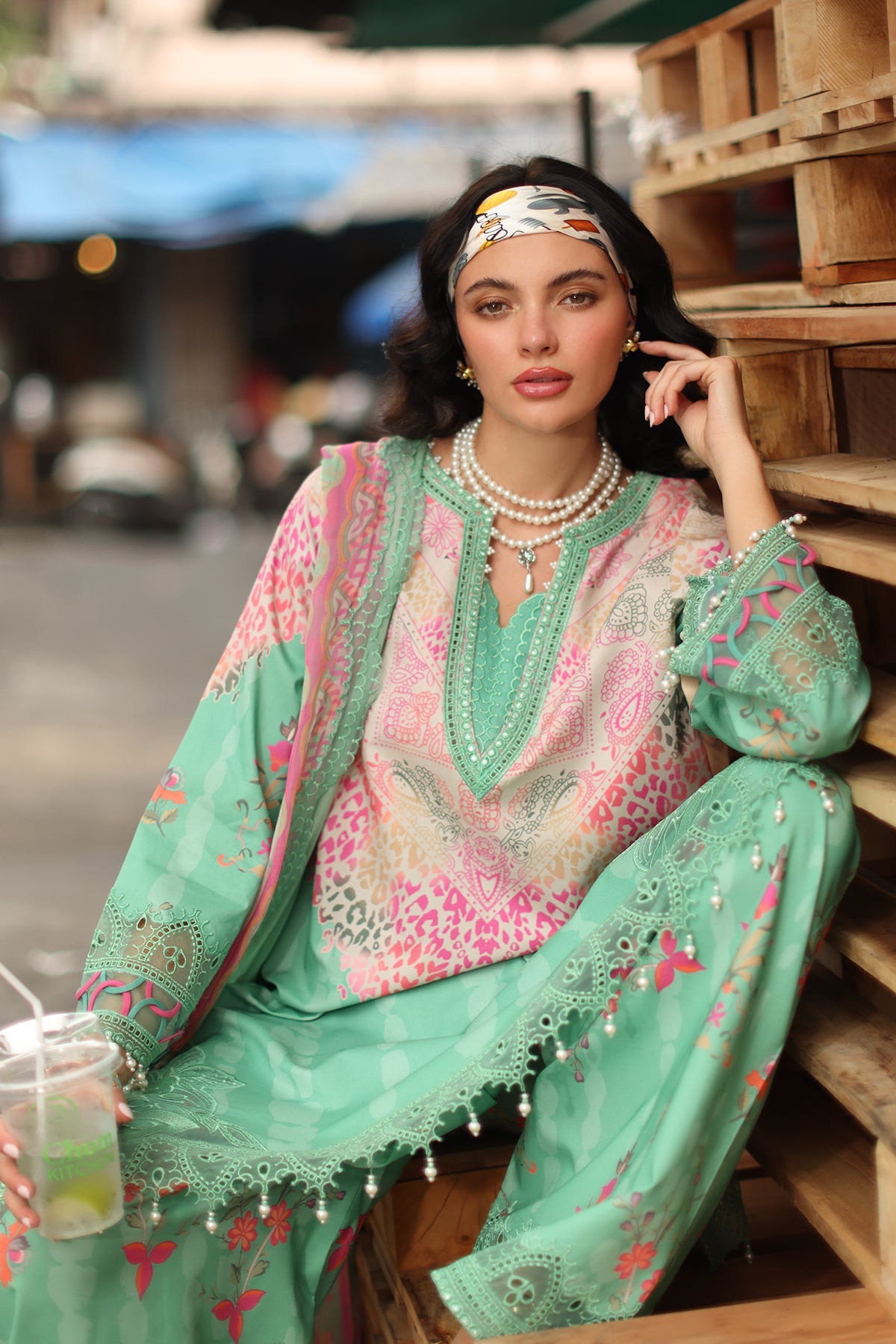 3-PC Stitched Lawn CS6-05P