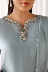 EMBROIDERED CHIFFON EN-1294