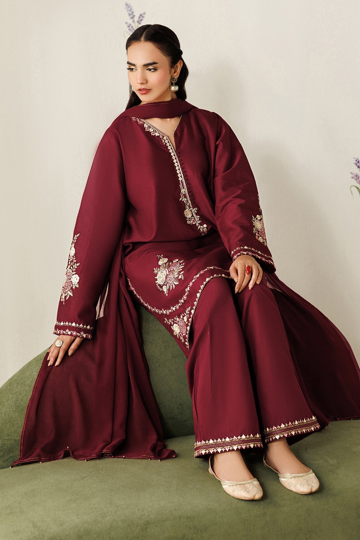 EMBROIDERED JACQUARD PR-1263