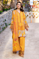3-PC Stitched Embroidered Lawn Collection CRB6-14P