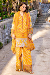 3-PC Stitched Embroidered Lawn Collection CRB6-14P