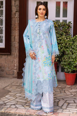 3-PC Stitched Embroidered Lawn Collection CRB6-18P