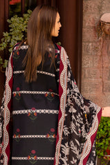 3-PC Stitched Embroidered Lawn Collection CRB6-17P