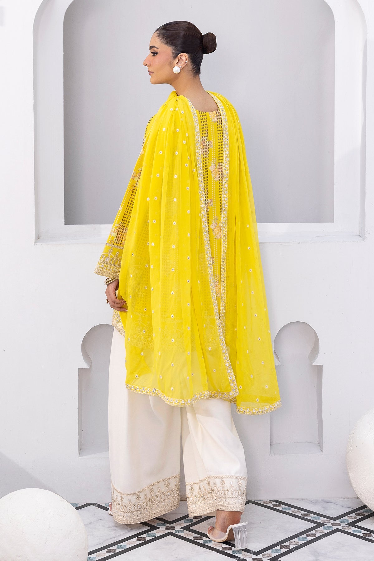 3-PC Embroidered Raw-Silk CMA-6-410