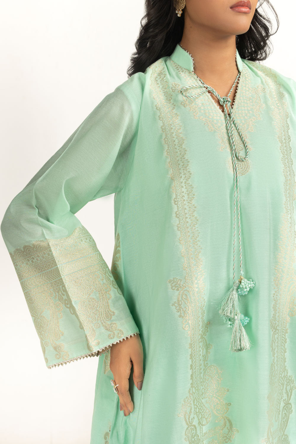 3PC Dyed Jacquard Suit