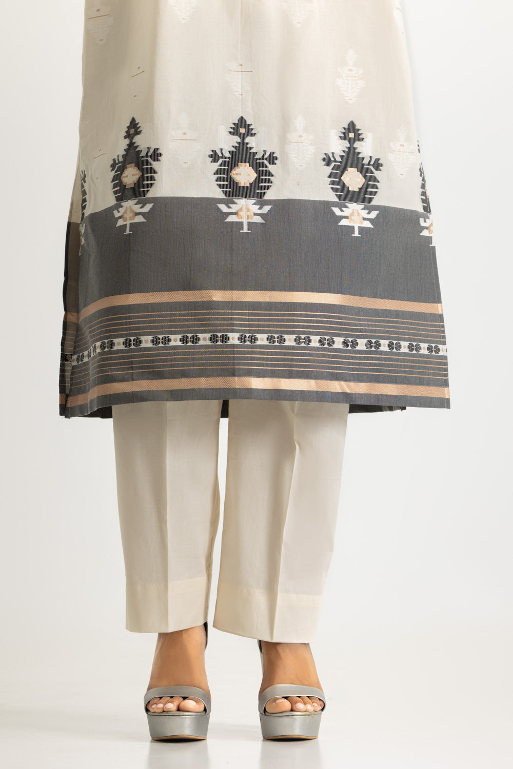 3PC Dyed Jacquard Suit