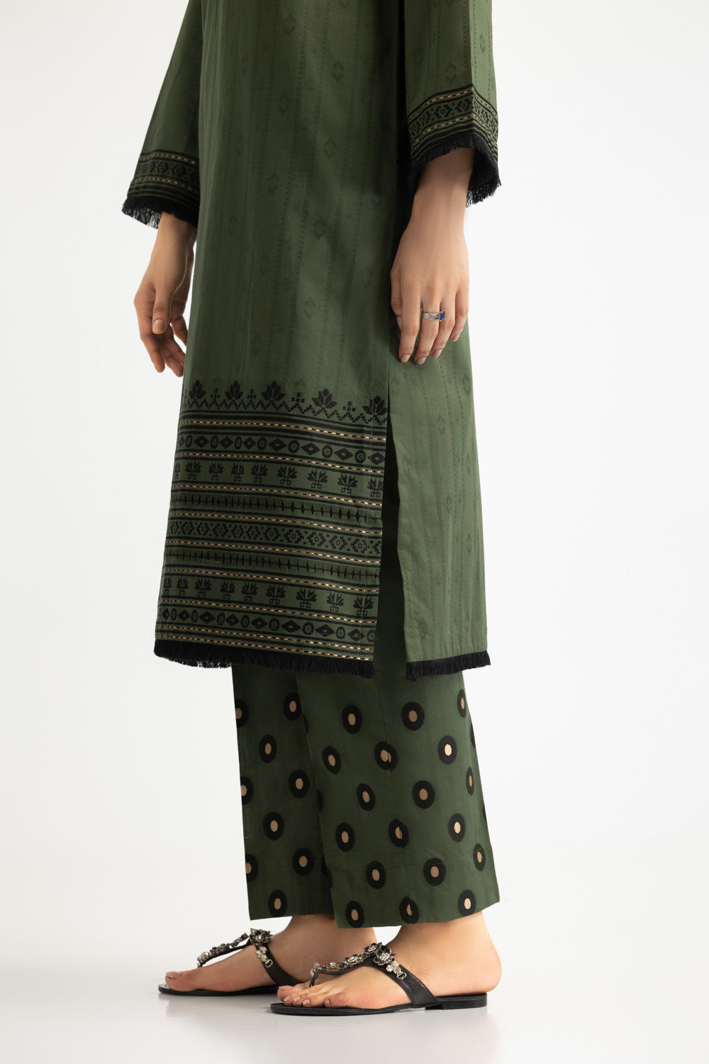 3PC Jacquard Dyed Suit