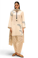 3PC Karandi Embroidered Suit