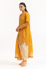 3PC Khaddar Embroidered Suit