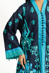 3PC Khaddar Embroidered Suit