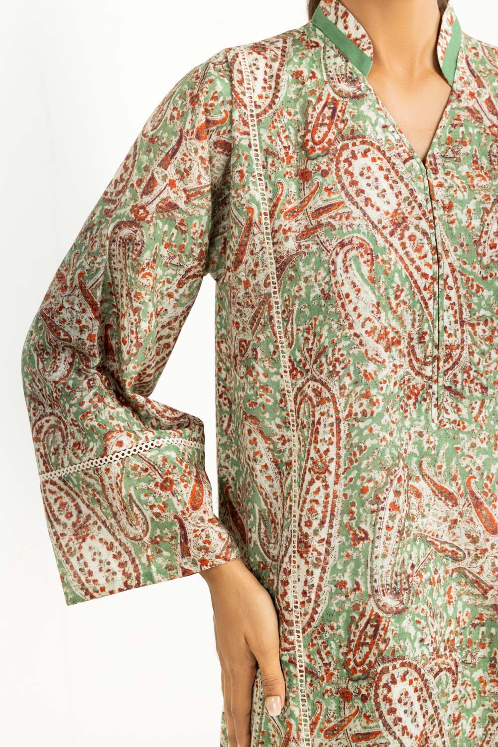 3PC Khaddar Printed Suit