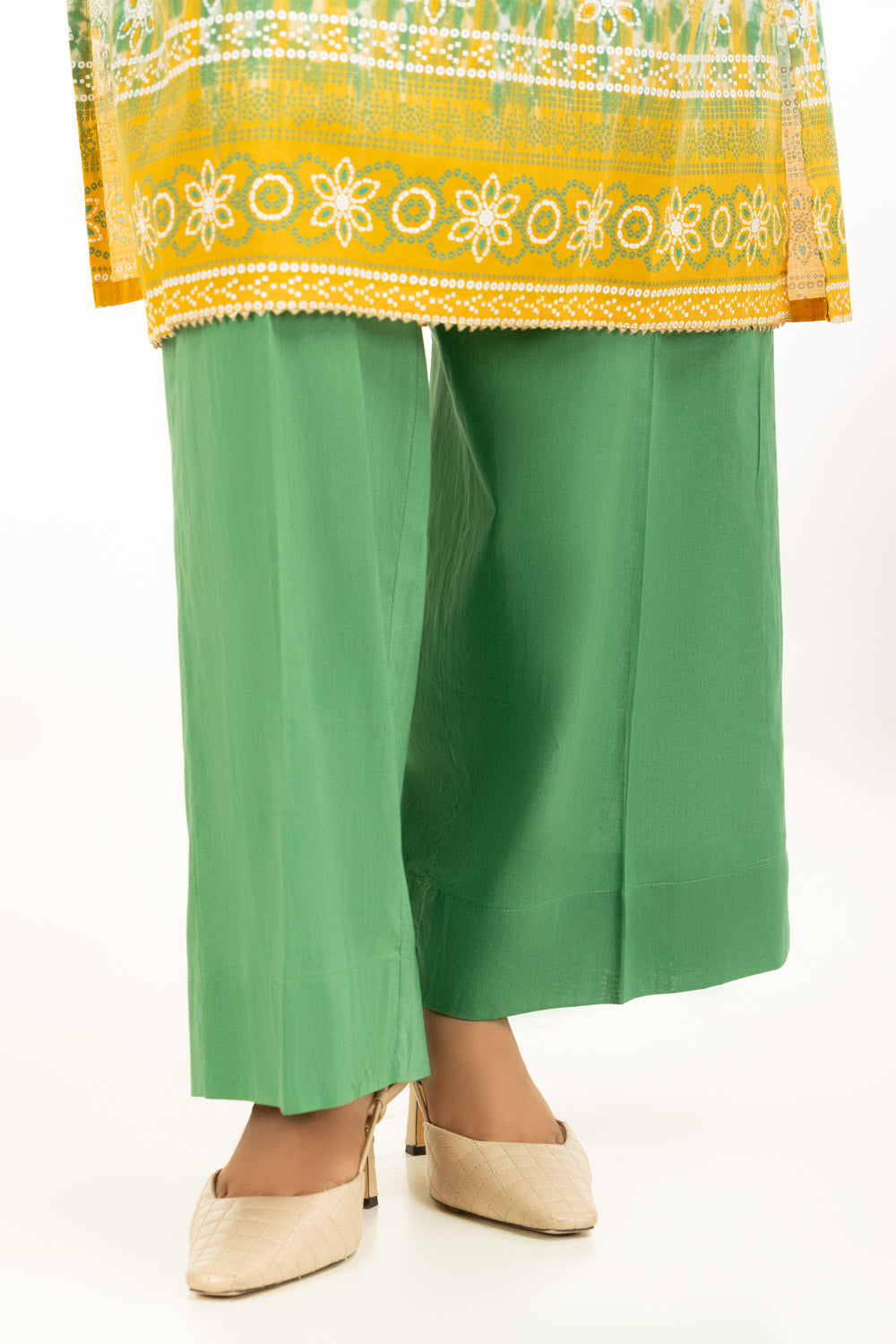 3PC Lacquer Printed Lawn Suit