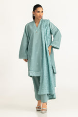 3PC Lawn Embroidered Suit