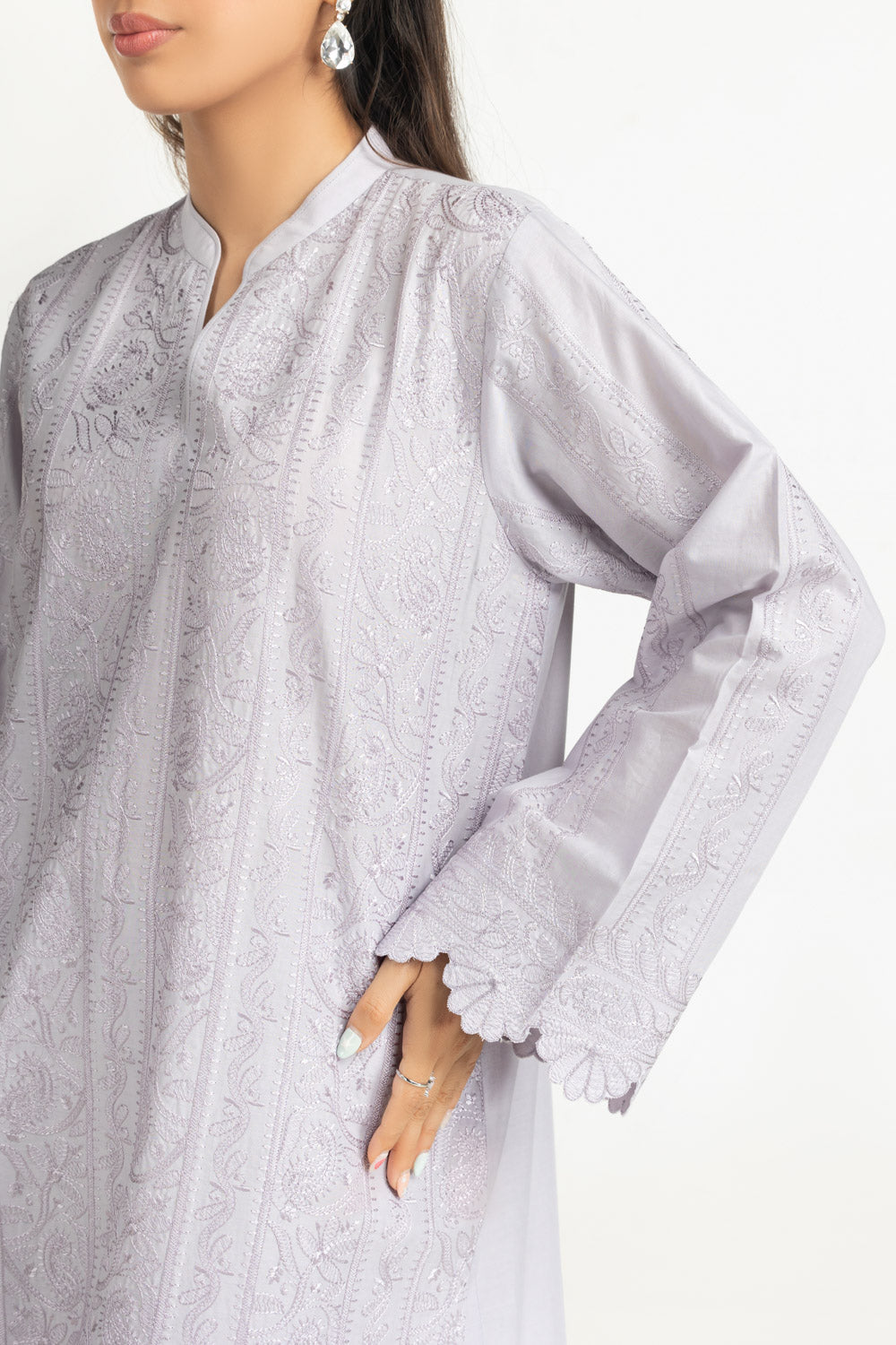 3PC Lawn Embroidered Suit