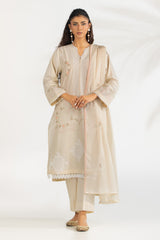 3PC Lawn Embroidered Suit