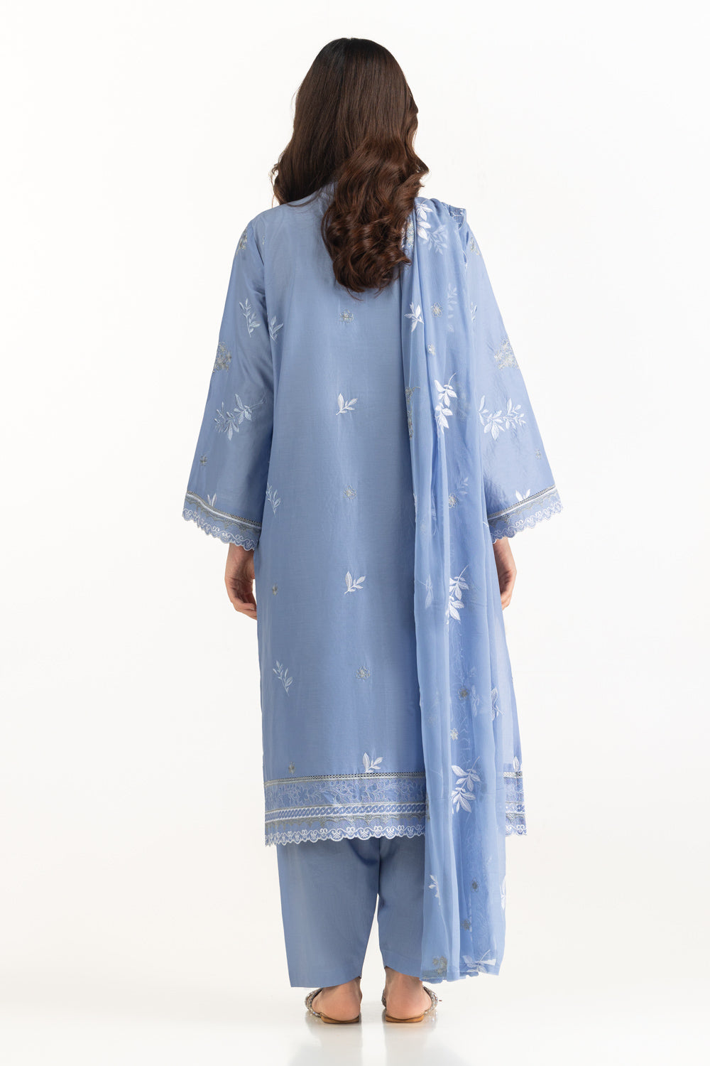 3PC Lawn Embroidered Suit