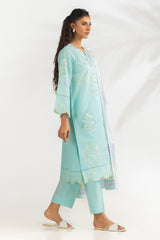 3PC Lawn Embroidered Suit