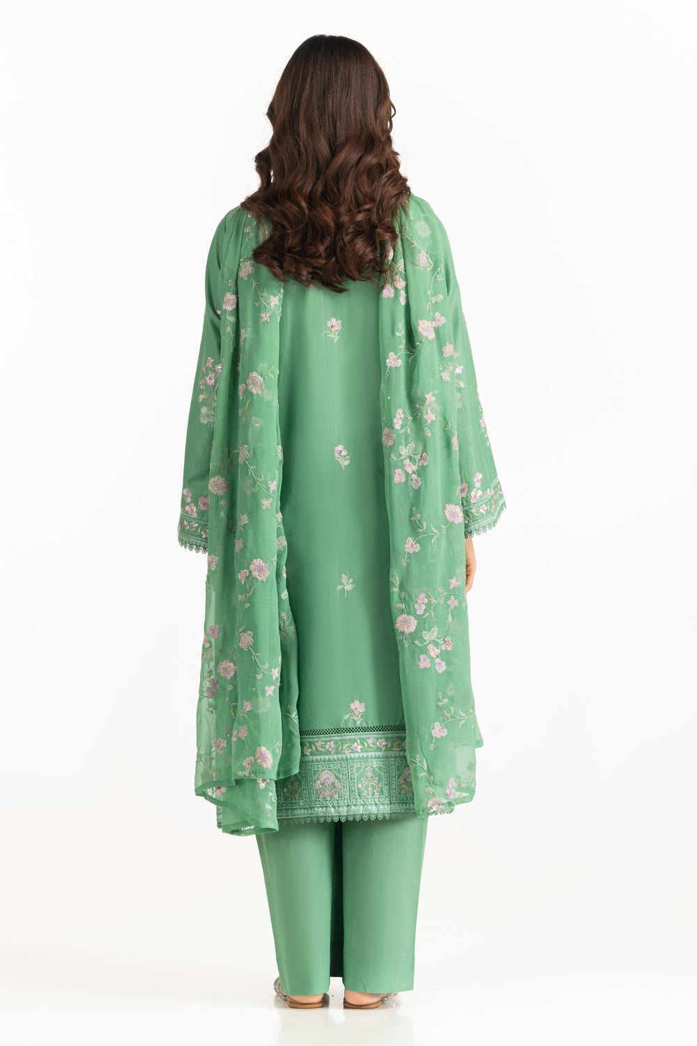 3PC Lawn Embroidered Suit