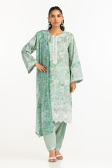 3PC Lawn Embroidered Suit