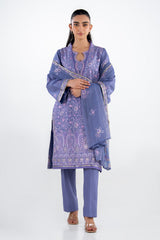 3PC Lawn Embroidered Suit