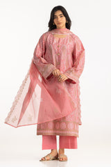 3PC Lawn Embroidered Suit