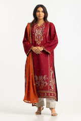 3PC Lawn Embroidered Suit